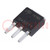 Transistor: P-MOSFET; unipolar; -40V; -31A; 31W; TO251A