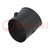 Heat shrink boot; glueless,angular; 13mm; black; -75÷150°C
