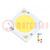 LED di potenza; COB; 120°; 270mA; P: 9,3W; 1207lm; 13,5x13,5x1,7mm