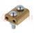Screw terminal; ways: 1; 16mm2; screw terminal; for cable
