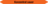 Mini-Rohrmarkierer - Konzentrat sauer, Orange, 0.8 x 10 cm, Polyesterfolie