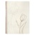 Jegyzetfüzet Clairefontaine Tulip paper, spirálos, A/4, 21x29,7cm, 74 lapos, pontozott