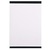 Művészeti rajztömb Clairefontaine Rhodia Touch A/5+ 50 lap 100g textilgerinccel fehér sima