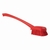 Washing Brush with long handle, 415 mm, Hard, Red