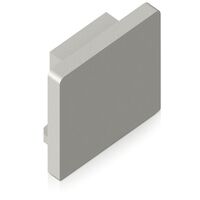 Produktbild zu Endkappe CT00U-A L:1,5 B:12,5 H:12,5 mm Aluminium eloxiert