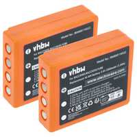 Akku (2 Stück) als Ersatz für HBC BA223031, BA223001, BA223000, BA223030 Steuerung - 2000mAh 3,6V NiMH 01