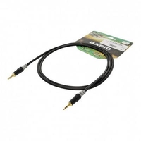 CÂBLE DE RACCORDEMENT AUDIO [1X JACK MÂLE 3.5 MM - 1X JACK MÂLE 3.5 MM] HICON HBA-3S-0060 HBA-3S-0060 JACK 0.60 M NOIR 1 PC(S)