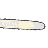 DEWALT DT20664-QZ OREGON CHAÎNE DE RECHANGE, JAUNE, 46 CM