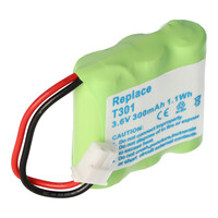 Akku nur passend für AUDIOLINE CDL970, CDL971 NiMH 3,6V 300mAh