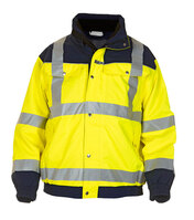 Hydrowear Furth High Visibility Simply No Sweat Pilot Jacket Two Tone Saturn Yellow / Navy M