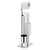 Kela 22494 Toilettengarnitur Style mit Ersatzrollenhalter Metall glänzend 26,0x18,0x71,0cm