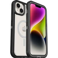 OtterBox Defender XT Case for iPhone 14/iPhone 13 with MagSafe, Shockproof, Drop proof, Ultra-Rugged, Protective Case, 5x Tested to Military Standard, Black Crystal, No Retail P...