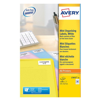 Avery L7653-25 etiqueta de impresora Blanco Etiqueta para impresora autoadhesiva