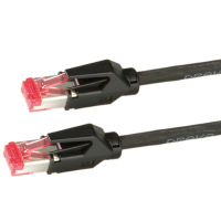 Draka Comteq S/FTP-Patch Cat6 15m câble de réseau Noir
