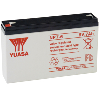 Yuasa NP7-6 Batterie de l'onduleur Sealed Lead Acid (VRLA) 6 V