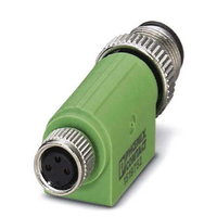 Phoenix Contact 1519752 cable gender changer M12 M8 Green
