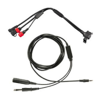 Garmin Headset Audio Cable kabel audio 1,75 m 2.5mm 2 x 3.5mm Czarny