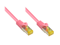 Alcasa 0.15m Cat7 S/FTP Netzwerkkabel Magenta 0,15 m S/FTP (S-STP)