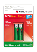 AgfaPhoto Direct Energy AAA Hybrides nickel-métal (NiMH)