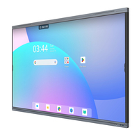 V7 IFP8603-V7PROM Interactive Display - 86 Inch 4K Android 13 EDLA Certified, 16GB RAM 256GB ROM, 2 x 8W + 2 x 18W Speakers,includes Device management, Wi-Fi, Bluetooth Wall Mou...