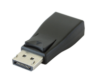 Techly IADAP-DSP-230T csatlakozó átlakító DisplayPort VGA Fekete