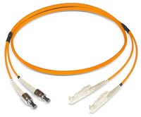 Dätwyler Cables 422451 Glasfaserkabel 1 m E-2000 (LSH) ST OM2 Orange
