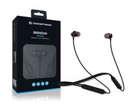 Conceptronic BRENDAN01B auricular y casco Auriculares Inalámbrico Dentro de oído Llamadas/Música Bluetooth Negro