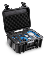 B&W 3000/B/MavicA2 hordozó tásak kamerás drónhoz Tároló táska Fekete Polipropilén (PP)