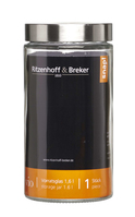 Ritzenhoff & Breker vio pot Cylinder Glas Transparant