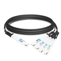 Nvidia MCP7Y50-N02A InfiniBand/fibre optic cable 2,5 m OSFP 4xOSFP Zwart