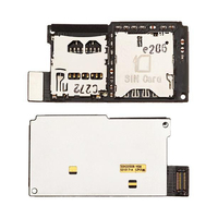 CoreParts MSPP71659 mobile phone spare part SIM card & SD card reader contact Black