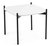 PaperFlow TBM1P50.01.13 Table à café, latérale et de salon Table basse Forme rectangulaire 4 pieds