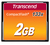 Transcend TS2GCF133 pamięć flash 2 GB Karta pamięci CompactFlash MLC