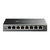 TP-Link TL-SG108E Zarządzany L2 Gigabit Ethernet (10/100/1000) Czarny
