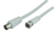 Schwaiger KVCK161 532 coax-kabel 1,5 m F IEC Wit