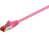 Microconnect SSTP60015PI networking cable Pink 0.15 m Cat6 S/FTP (S-STP)