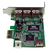 StarTech.com 4-poort PCI Express Low Profile High Speed USB-kaart