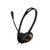 Canyon CNS-CHS01BO fejhallgató és headset Vezetékes Fejpánt Játék Fekete, Narancssárga