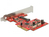 DeLOCK 89906 Schnittstellenkarte/Adapter Eingebaut SATA, USB 3.2 Gen 1 (3.1 Gen 1)