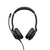 Jabra Evolve2 30, MS Stereo Headset Bedraad Hoofdband Kantoor/callcenter USB Type-C Zwart