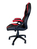 KeepOut XS200 Silla para videojuegos universal Asiento acolchado Negro, Rojo