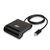ACT AC6020 lecteur de cartes à puce Intérieure USB USB 2.0 Noir