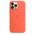 Apple iPhone 13 Pro Max Silikon Case mit MagSafe - Nektarine