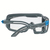 Uvex i-guard Veiligheidsbril Polycarbonaat (PC) Blauw, Grijs