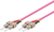 Microconnect FIB222025-4 InfiniBand/fibre optic cable 25 m SC OM4 Violet