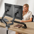 Techly ICA-LCD 462B monitor mount / stand 81.3 cm (32") Black Desk