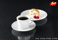 Geschirr-Serie Bianco - Kaffeeservice 18tlg. modern: Detailansicht 1