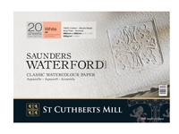 Aquarellblock Saunders Waterford glatt 23x31cm 20Blatt 300g