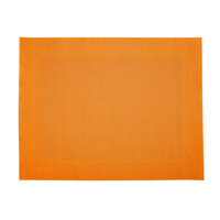 Westmark Tischset »Home«, 42 x 32 cm, orange , edles Gewebe aus einzelnen,