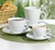 Milchkaffee-Tasse -Inhalt 0,45 ltr - mit Untertasse Durchmesser 18,0 cm -